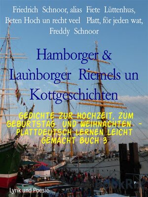 cover image of Hamborger & Lau'nborger  Riemels un Kottgeschichten